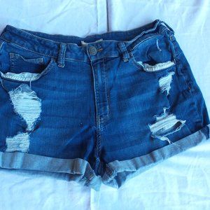 SOI High Rise Curvy Midi shorts size 17/33W